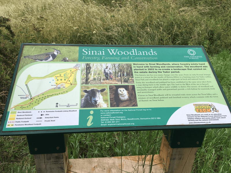 Sinai Woodlands Map